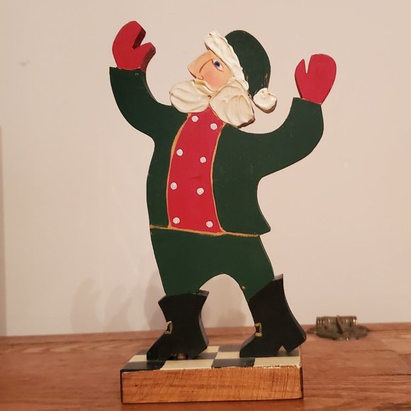 Nancy Thomas Santa Figurine (signed 1995) - Picture 1 of 7